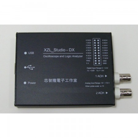 Logikanalysator und Oszilloskop XZL-STUDIO DX USB (WINDOWS) Oscilloscopes  90.00 euro - satkit