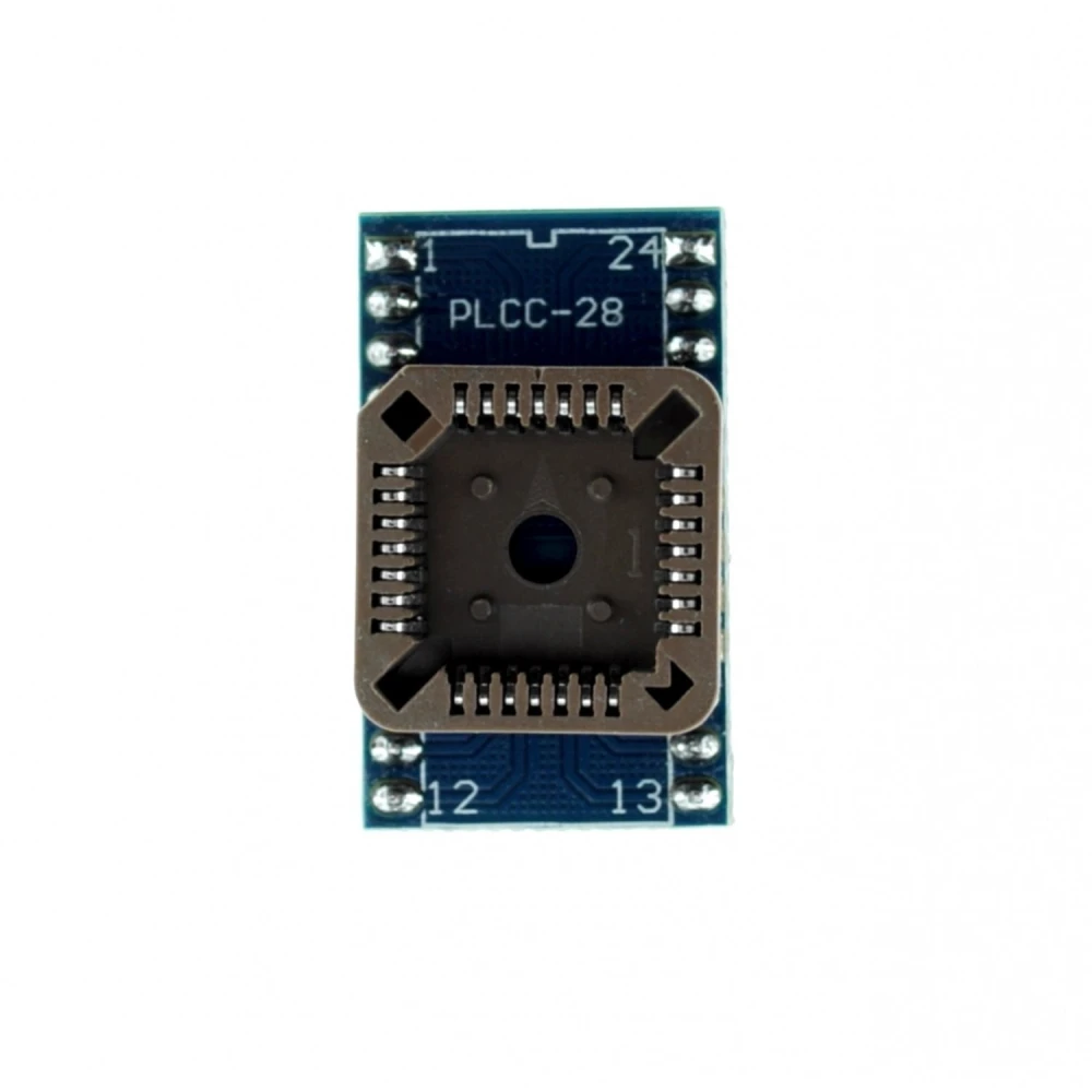Zócalo programador PLCC28 a DIP24 para programadores IC compatibles