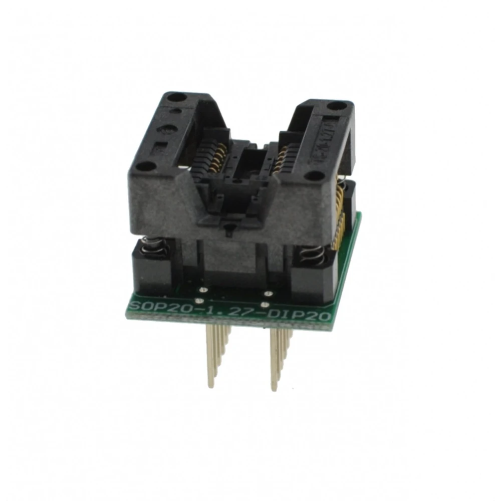 Zócalo programador SOP16 a DIP16 200mil con fácil inserción - satkit