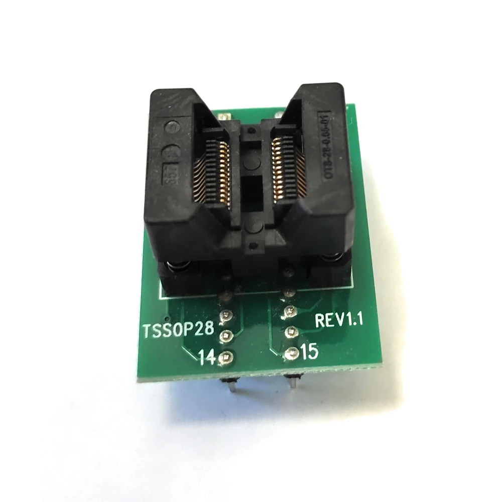 Adaptador electrónico TSOP28 a DIP28 para programadores satkit