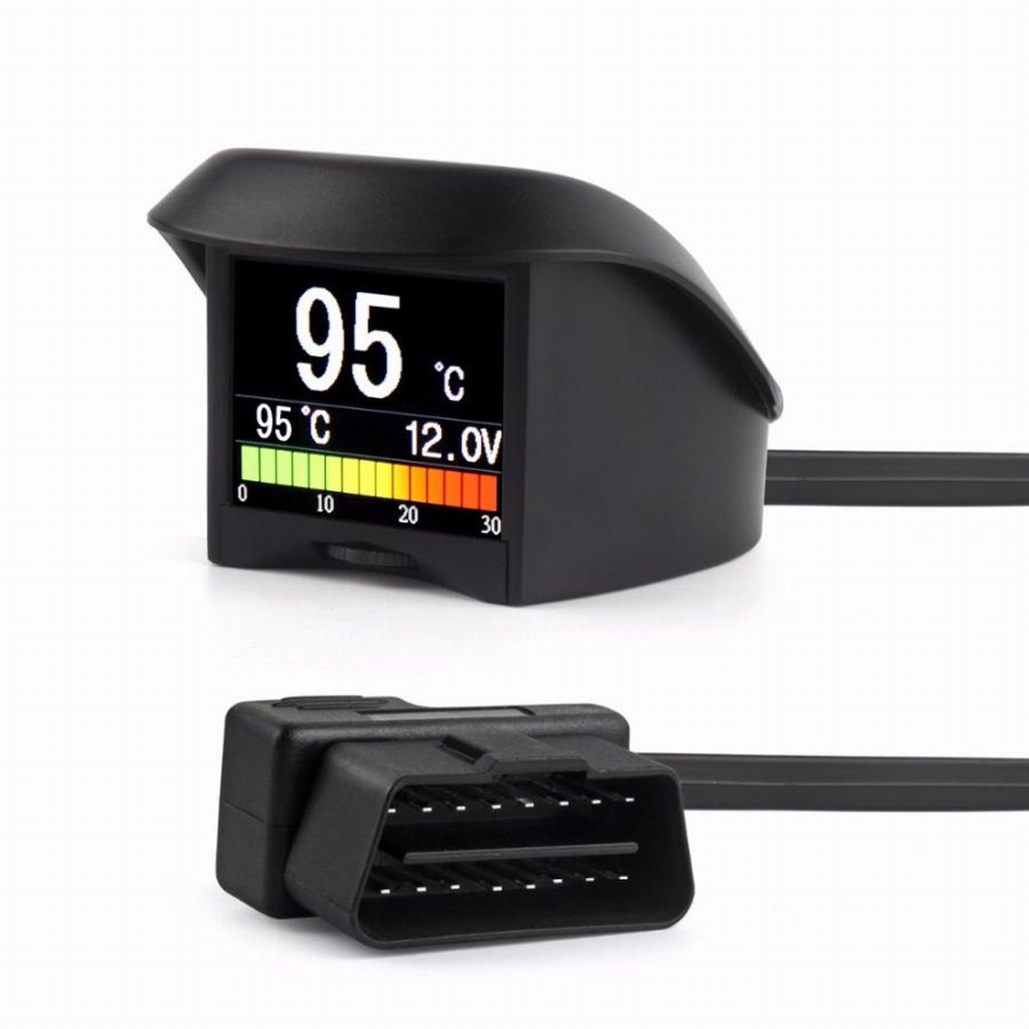 Autool X50 Car OBD2 multifunción velocidad odómetro termómetro y herramienta de diagnóstico