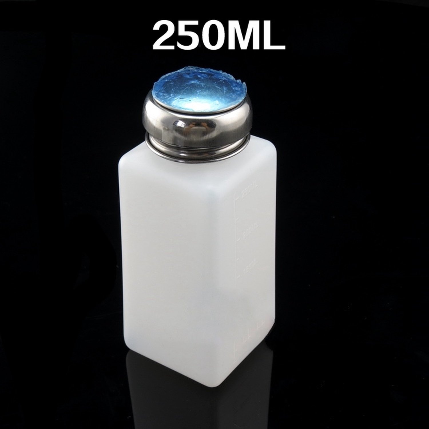 Bote dispensador liquido limpiador o alcohol por presion 250ml